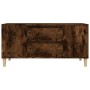 Mueble de TV madera contrachapada roble ahumado 102x44,5x50 cm de vidaXL, Muebles TV - Ref: Foro24-819601, Precio: 70,75 €, D...
