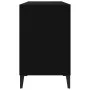 Mueble zapatero madera contrachapada negro 102x36x60 cm de vidaXL, Zapateros y organizadores de calzado - Ref: Foro24-819749,...