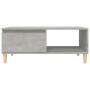 Mesa de centro madera contrachapada gris hormigón 90x50x36,5 cm de vidaXL, Mesas de centro - Ref: Foro24-821048, Precio: 66,1...