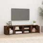 Mueble TV 2 uds madera contrachapada roble marrón 80x31,5x36cm de vidaXL, Muebles TV - Ref: Foro24-819451, Precio: 79,03 €, D...