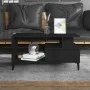 Black plywood coffee table 90x49x45 cm by vidaXL, Coffee table - Ref: Foro24-819621, Price: 92,11 €, Discount: %