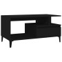 Mesa de centro madera contrachapada negro 90x49x45 cm de vidaXL, Mesas de centro - Ref: Foro24-819621, Precio: 93,58 €, Descu...