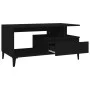 Black plywood coffee table 90x49x45 cm by vidaXL, Coffee table - Ref: Foro24-819621, Price: 92,11 €, Discount: %