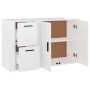 Aparador madera contrachapada blanco brillante 100x33x59,5 cm de vidaXL, Aparadores - Ref: Foro24-820998, Precio: 105,27 €, D...