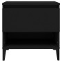 Mesa auxiliar madera contrachapada negro 50x46x50 cm de vidaXL, Mesas auxiliares - Ref: Foro24-819550, Precio: 55,01 €, Descu...