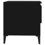 Mesa auxiliar madera contrachapada negro 50x46x50 cm de vidaXL, Mesas auxiliares - Ref: Foro24-819550, Precio: 54,34 €, Descu...