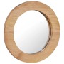 Espejo de pared redondo teca 40 cm en Espejos | Comprar online en Foru.es