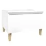 Mesas auxiliares 2 uds contrachapada blanco brillo 50x46x35 cm de vidaXL, Mesas auxiliares - Ref: Foro24-819505, Precio: 51,9...