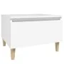 Mesas auxiliares 2 uds madera contrachapada blanco 50x46x35 cm de vidaXL, Mesas auxiliares - Ref: Foro24-819501, Precio: 49,2...