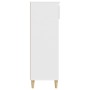 Mueble zapatero madera contrachapada blanco 40x36x105 cm de vidaXL, Zapateros y organizadores de calzado - Ref: Foro24-819772...
