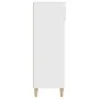 Mueble zapatero madera contrachapada blanco 40x36x105 cm de vidaXL, Zapateros y organizadores de calzado - Ref: Foro24-819772...