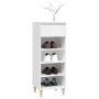 Mueble zapatero madera contrachapada blanco 40x36x105 cm de vidaXL, Zapateros y organizadores de calzado - Ref: Foro24-819772...