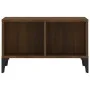 Mesa de centro madera contrachapada marrón roble 60x50x36,5 cm de vidaXL, Mesas de centro - Ref: Foro24-821043, Precio: 32,80...