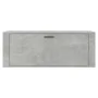 Mueble zapatero pared contrachapada gris hormigón 100x35x38 cm de vidaXL, Zapateros y organizadores de calzado - Ref: Foro24-...