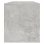 Mueble zapatero pared contrachapada gris hormigón 100x35x38 cm de vidaXL, Zapateros y organizadores de calzado - Ref: Foro24-...