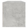 Mueble zapatero pared contrachapada gris hormigón 100x35x38 cm de vidaXL, Zapateros y organizadores de calzado - Ref: Foro24-...
