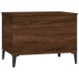Mesa de centro madera contrachapada roble marrón 60x44,5x45 cm de vidaXL, Mesas de centro - Ref: Foro24-819579, Precio: 58,87...