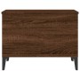 Mesa de centro madera contrachapada roble marrón 60x44,5x45 cm de vidaXL, Mesas de centro - Ref: Foro24-819579, Precio: 58,87...