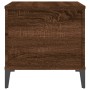 Mesa de centro madera contrachapada roble marrón 60x44,5x45 cm de vidaXL, Mesas de centro - Ref: Foro24-819579, Precio: 58,87...
