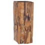 Mesa auxiliar de madera maciza de teca 30x30x80 cm en Mesas auxiliares | Comprar online en Foru.es