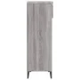 Mueble zapatero madera contrachapada gris Sonoma 40x36x105 cm de vidaXL, Zapateros y organizadores de calzado - Ref: Foro24-8...