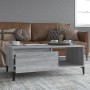 Mesa de centro madera contrachapada gris Sonoma 90x50x36,5 cm de vidaXL, Mesas de centro - Ref: Foro24-821058, Precio: 74,64 ...