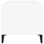 Mesa de centro madera contrachapada blanca 90x49x45 cm de vidaXL, Mesas de centro - Ref: Foro24-819620, Precio: 79,13 €, Desc...