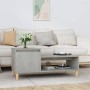 Mesa de centro madera contrachapada gris hormigón 100x50x45 cm de vidaXL, Mesas de centro - Ref: Foro24-821128, Precio: 53,45...