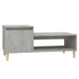 Mesa de centro madera contrachapada gris hormigón 100x50x45 cm de vidaXL, Mesas de centro - Ref: Foro24-821128, Precio: 53,45...