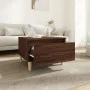 Side tables 2 units brown oak plywood 50x46x35 cm by vidaXL, Side tables - Ref: Foro24-819515, Price: 55,58 €, Discount: %