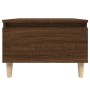 Mesas auxiliares 2 uds contrachapada roble marrón 50x46x35 cm de vidaXL, Mesas auxiliares - Ref: Foro24-819515, Precio: 56,06...