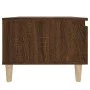 Side tables 2 units brown oak plywood 50x46x35 cm by vidaXL, Side tables - Ref: Foro24-819515, Price: 55,58 €, Discount: %
