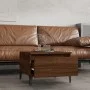Mesa auxiliar madera contrachapada roble marrón 50x46x35 cm de vidaXL, Mesas auxiliares - Ref: Foro24-819530, Precio: 33,89 €...