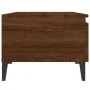 Beistelltisch aus braunem Eichensperrholz 50x46x35 cm von vidaXL, Seitentische - Ref: Foro24-819530, Preis: 33,89 €, Rabatt: %