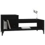Mesa de centro madera contrachapada negro 100x50x45 cm de vidaXL, Mesas de centro - Ref: Foro24-821133, Precio: 49,79 €, Desc...