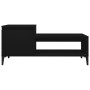Mesa de centro madera contrachapada negro 100x50x45 cm de vidaXL, Mesas de centro - Ref: Foro24-821133, Precio: 50,61 €, Desc...
