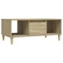 Couchtisch aus Sonoma-Eichensperrholz, 90 x 50 x 36,5 cm von vidaXL, Couchtisch - Ref: Foro24-821063, Preis: 69,51 €, Rabatt: %