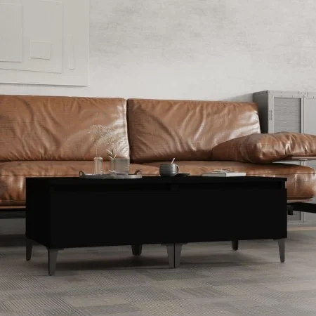 Side tables 2 pcs black plywood 50x46x35 cm by vidaXL, Side tables - Ref: Foro24-819519, Price: 59,10 €, Discount: %