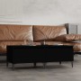 Mesas auxiliares 2 uds madera contrachapada negro 50x46x35 cm de vidaXL, Mesas auxiliares - Ref: Foro24-819519, Precio: 59,60...