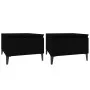 Side tables 2 pcs black plywood 50x46x35 cm by vidaXL, Side tables - Ref: Foro24-819519, Price: 59,10 €, Discount: %