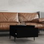 Mesas auxiliares 2 uds madera contrachapada negro 50x46x35 cm de vidaXL, Mesas auxiliares - Ref: Foro24-819519, Precio: 59,60...