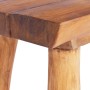 Banco de jardín de madera maciza de teca 80 cm en Bancos | Comprar online en Foru.es