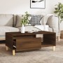Mesa de centro madera contrachapada marrón roble 90x50x36,5 cm de vidaXL, Mesas de centro - Ref: Foro24-821051, Precio: 45,11...