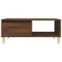 Mesa de centro madera contrachapada marrón roble 90x50x36,5 cm de vidaXL, Mesas de centro - Ref: Foro24-821051, Precio: 45,11...