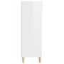 Mueble zapatero madera contrachapada blanco brillo 40x36x105 cm de vidaXL, Zapateros y organizadores de calzado - Ref: Foro24...