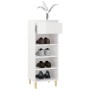 Mueble zapatero madera contrachapada blanco brillo 40x36x105 cm de vidaXL, Zapateros y organizadores de calzado - Ref: Foro24...