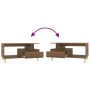 Mesa de centro madera contrachapada roble marrón 90x49x45 cm de vidaXL, Mesas de centro - Ref: Foro24-819619, Precio: 64,37 €...