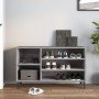 Mueble zapatero madera contrachapada gris Sonoma 102x36x60 cm de vidaXL, Zapateros y organizadores de calzado - Ref: Foro24-8...