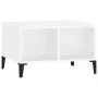 Mesa de centro madera contrachapada blanco 60x50x36,5 cm de vidaXL, Mesas de centro - Ref: Foro24-821036, Precio: 54,40 €, De...