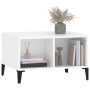 Mesa de centro madera contrachapada blanco 60x50x36,5 cm de vidaXL, Mesas de centro - Ref: Foro24-821036, Precio: 55,09 €, De...